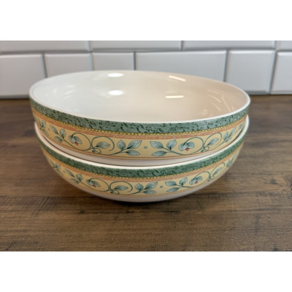 Pfaltzgraff French Quarter Set Of 2 Vegetable Serving Bowls 8 1/2"